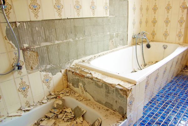 Bathtub Demolition in Winston Salem
