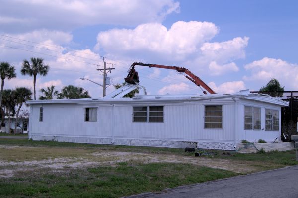 Mobile Home Demolition in Winston Salem