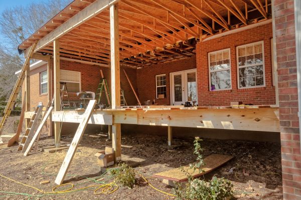Porch Demolition in Winston Salem
