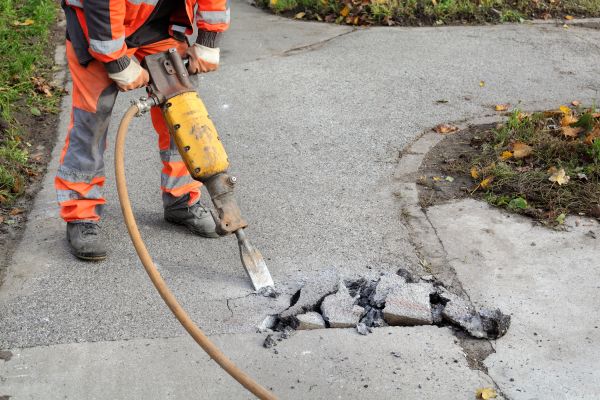 Concrete Sidewalk Removal in Winston Salem